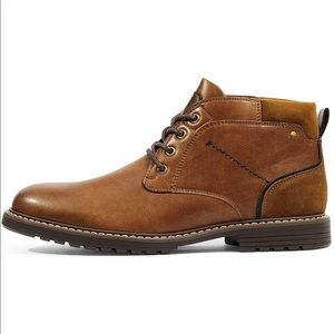 Brown casual dress shoes/boots